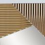 Hanah Home Espejo Ecológico Flotal-E Vertex - Bronze